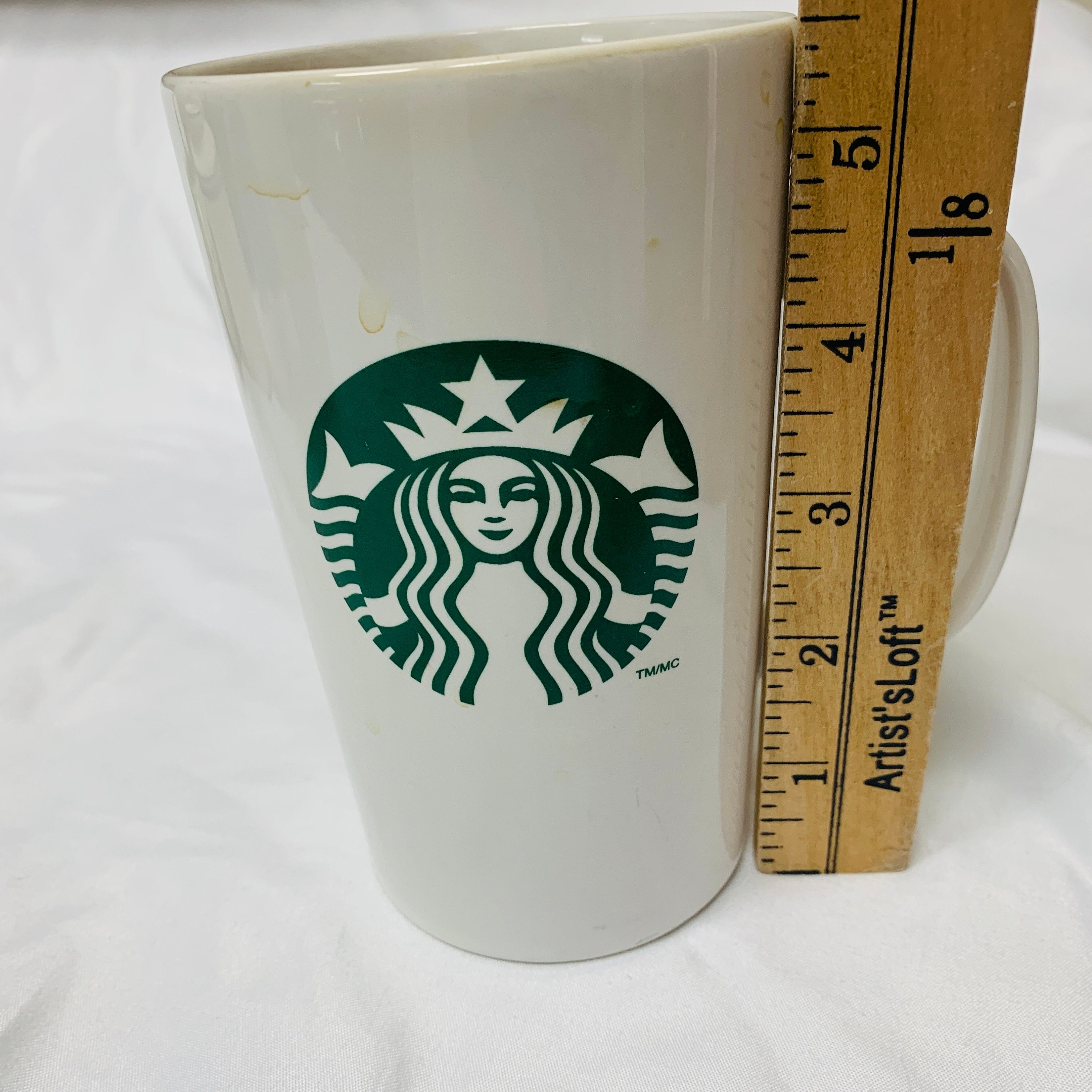 Starbucks Tall Coffee Mug 16 Fl Oz Logo Cup - Etsy