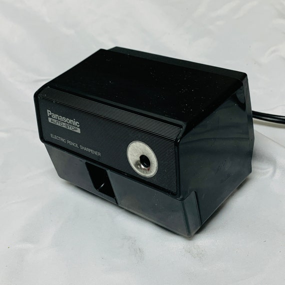 Panasonic Auto Stop Electric Pencil Sharpener Model KP110 Etsy