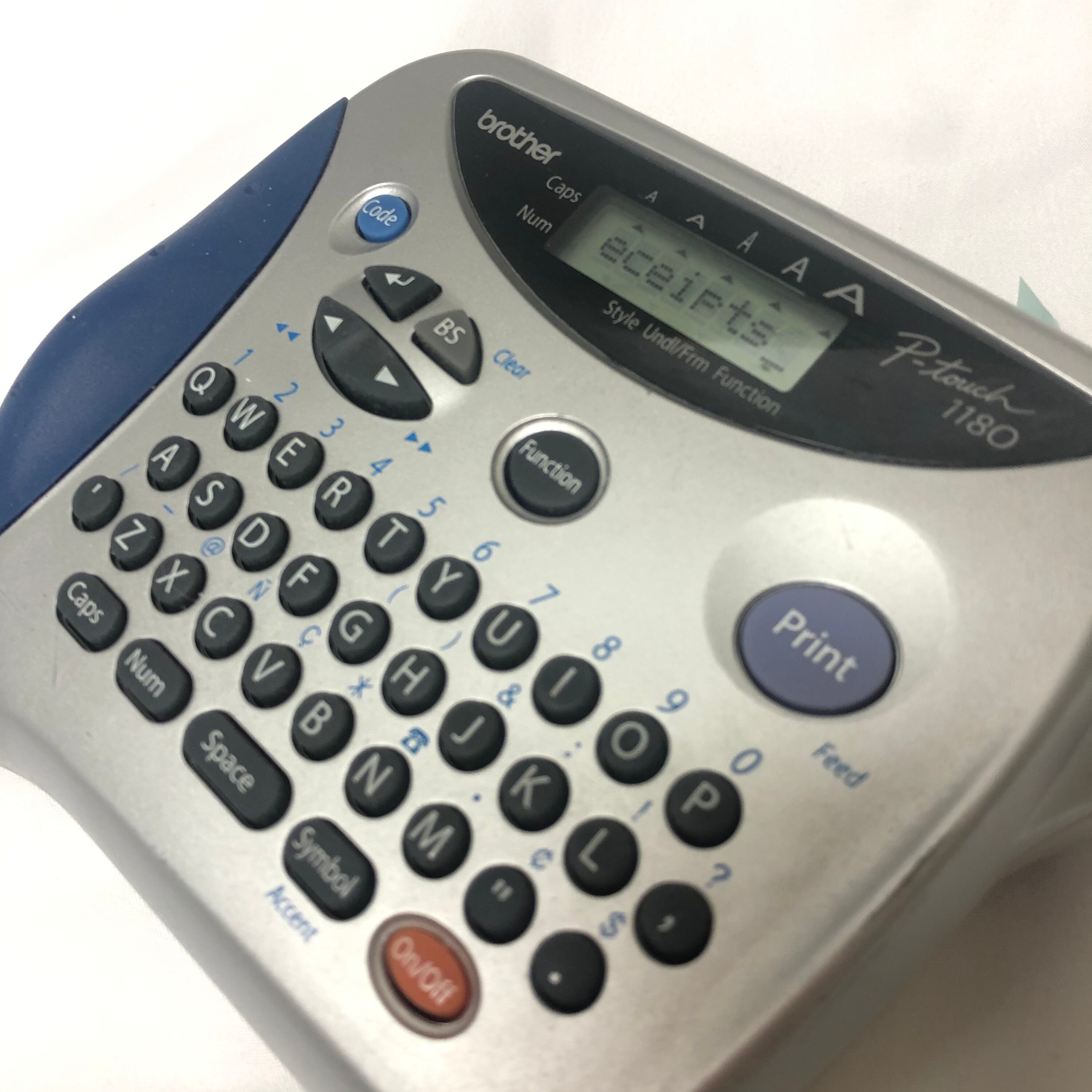 Brother Ptouch 1180 Label Maker Etsy