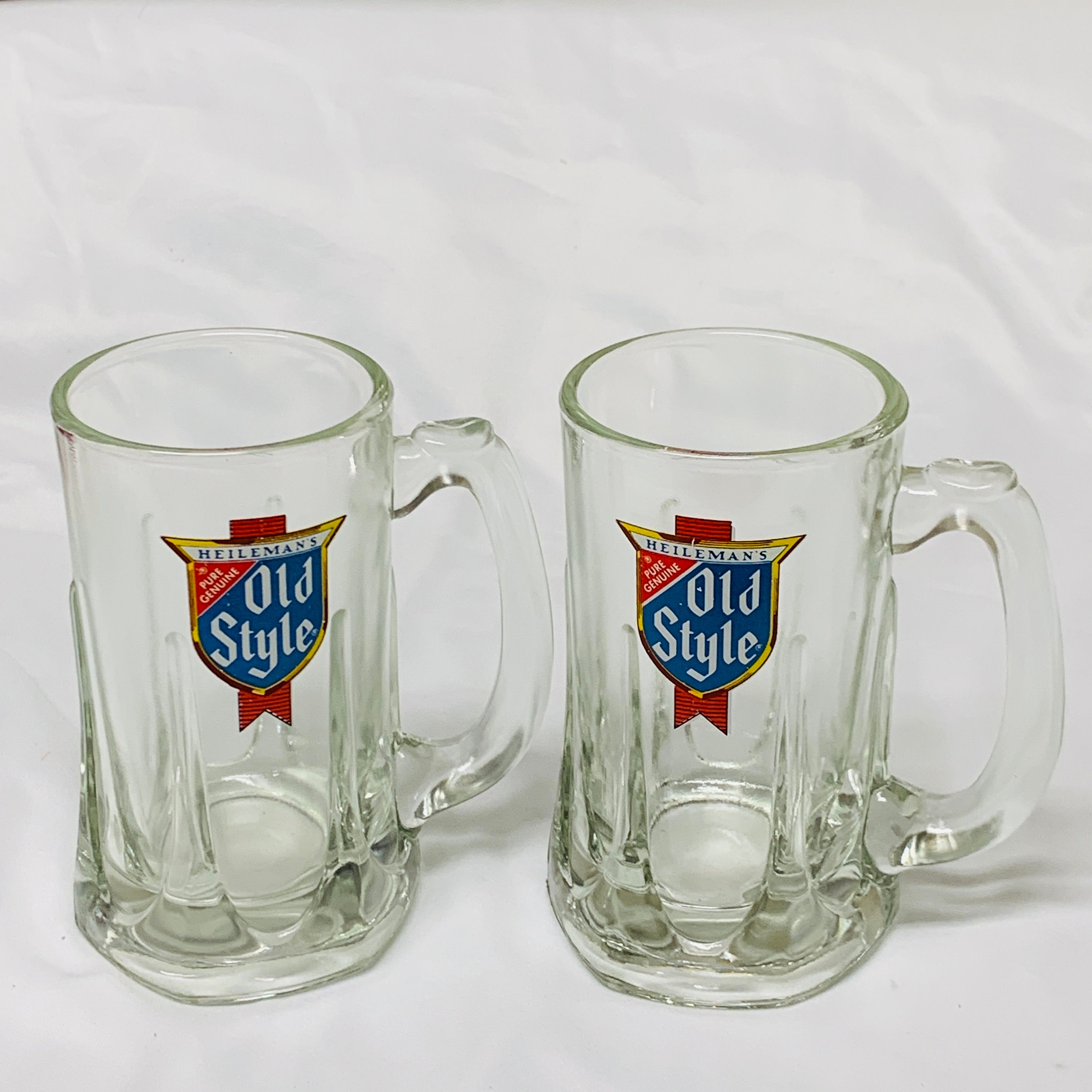 Heileman's Pure Genuine Old Style Beer Mugs / Glasses / Etsy