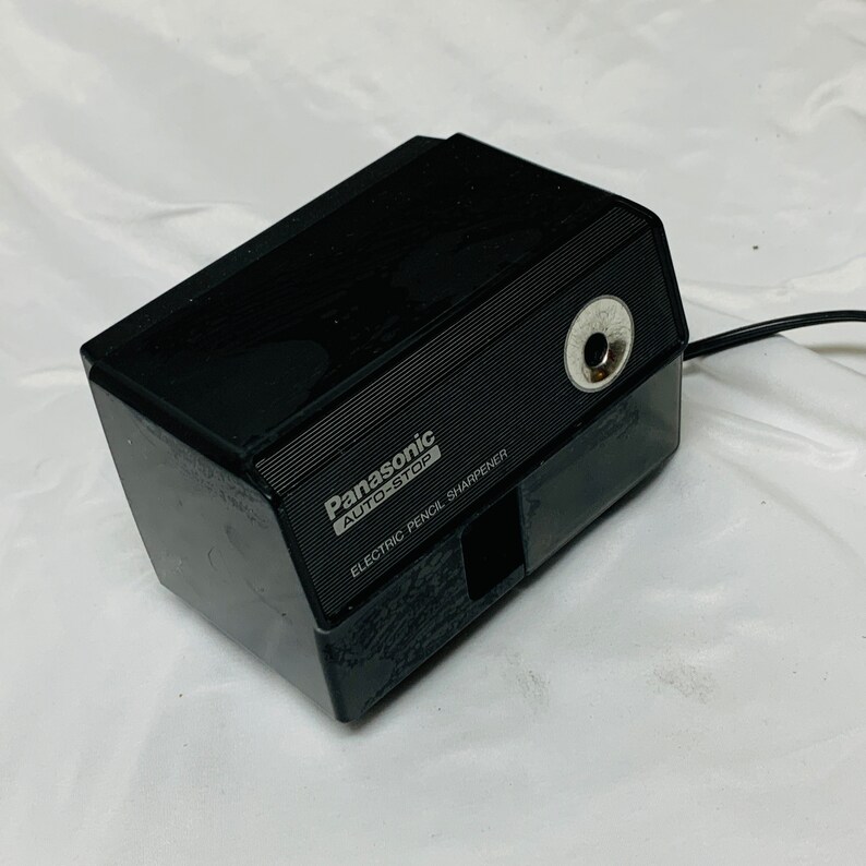 Panasonic Auto Stop Electric Pencil Sharpener Model KP110 Etsy