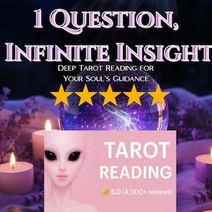 1 Question, Infinite Insight | Deep Tarot Reading for Your Soul’s Guidance