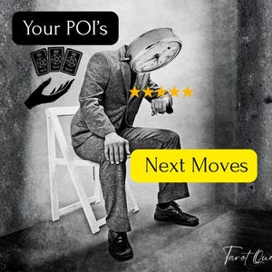 Your POI's Next Moves | Tarot Queen, Reading 24h Delivery