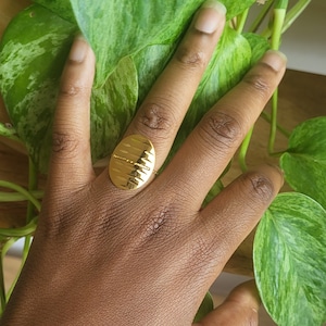 Statement Ring, Circle Ring, Bohemian Jewelry, Ethnic Jewelry