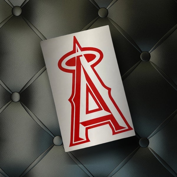 Los Angeles Baseball Team Logo | Anaheim Angels | Many Sizes | Many Colors