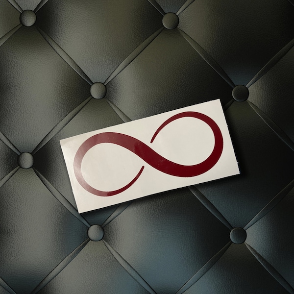 Infinity Sign Sticker | Infinity Symbol |  Infinity Sticker | Infinity Decal Sticker