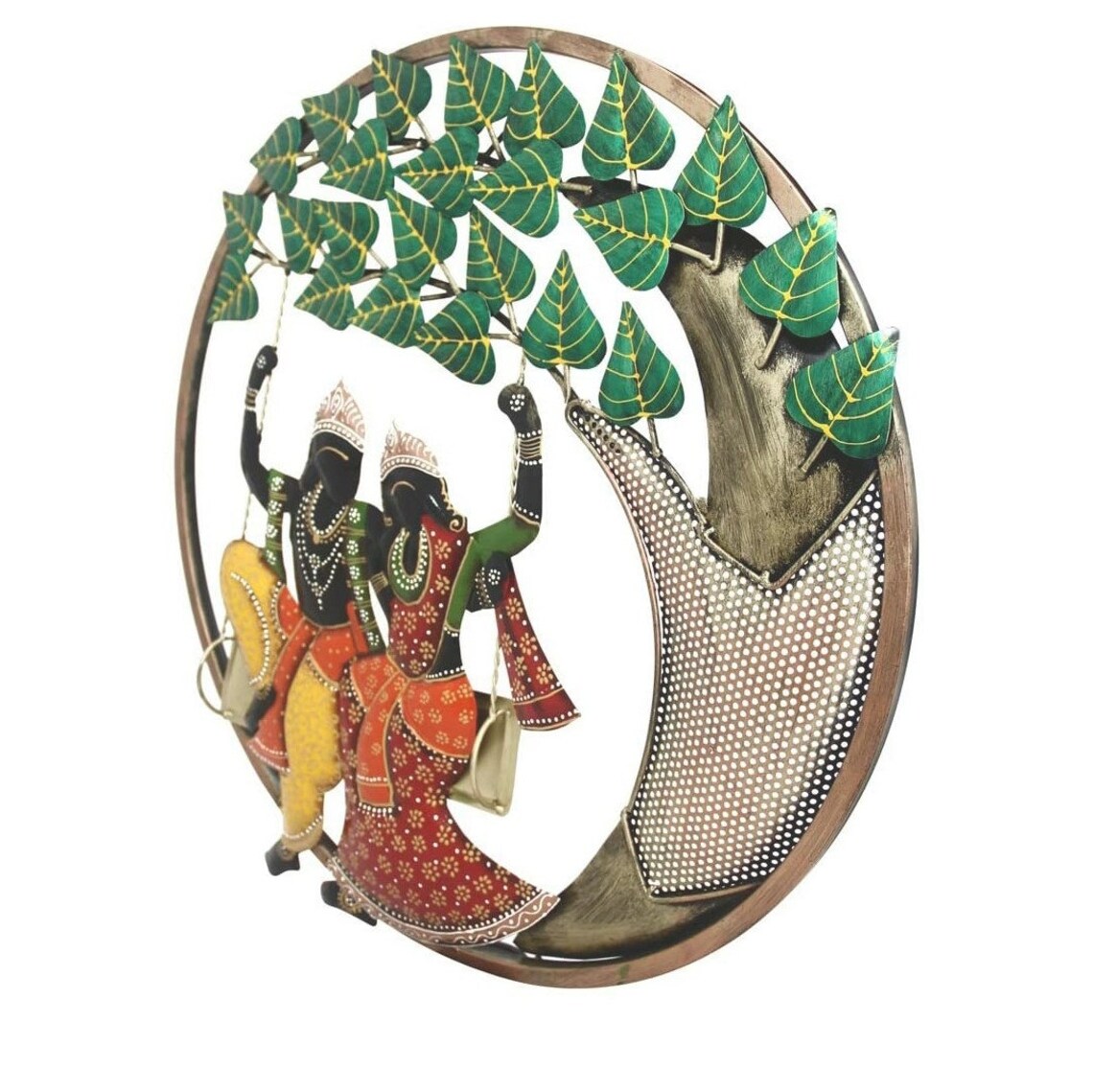 Radha Krishna Metal Radha Krishna Wall Hanging Metal Wall Etsy