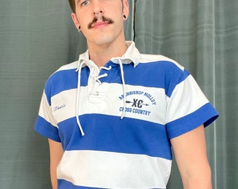 REANIMATED VINTAGE Short Sleeve RUGBY - One of a Kind - Medium
