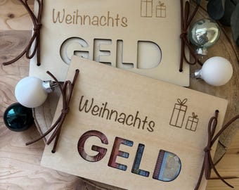 Christmas cash gift - Christmas money - Christmas gift - Christmas gift idea