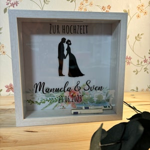 Geldgeschenk Hochzeit - Geschenk - Hochzeit - Wunscherfüller - Hochzeitsgeschenk - Spardose