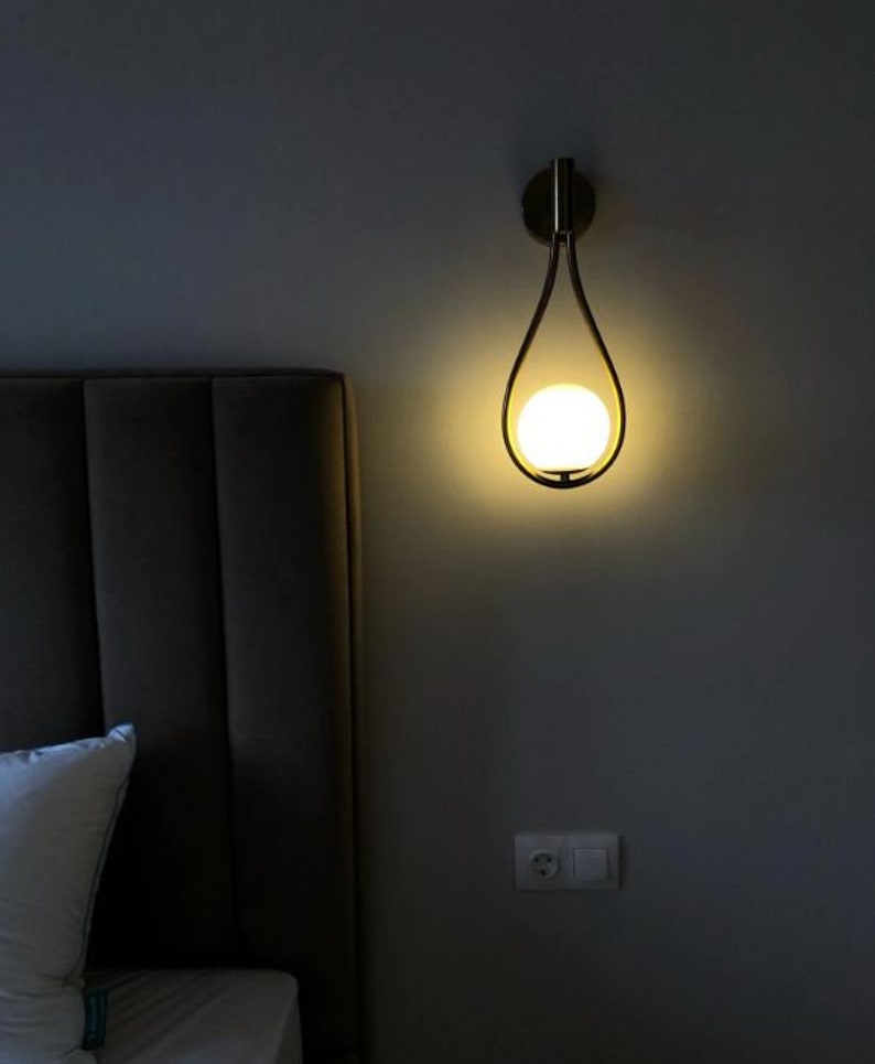 Wall Sconce Light Creative Iron Sconce Lighting Wall Light Etsy