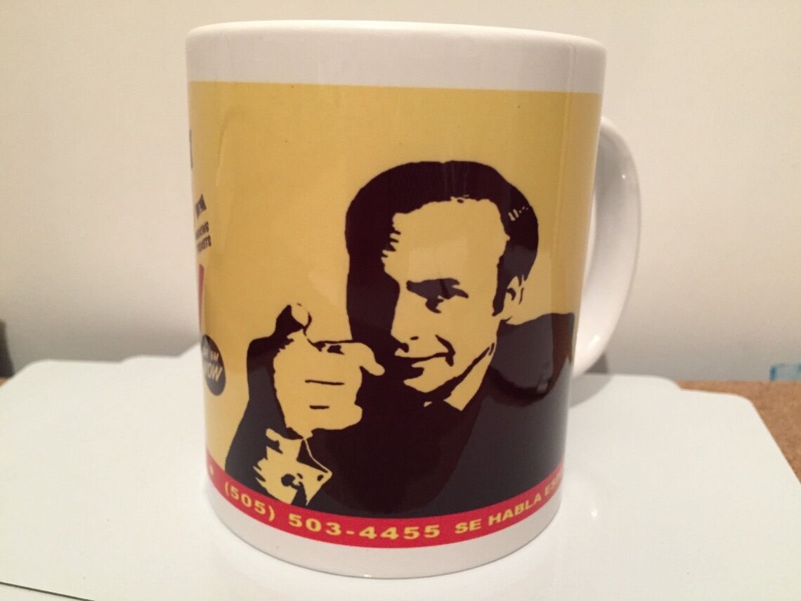 Tazza Da Caffè In Ceramica Better Call Saul / Breaking Bad – Colore Nero, Capacità 312 Ml – Regalo Ufficiale Per Fan - 4