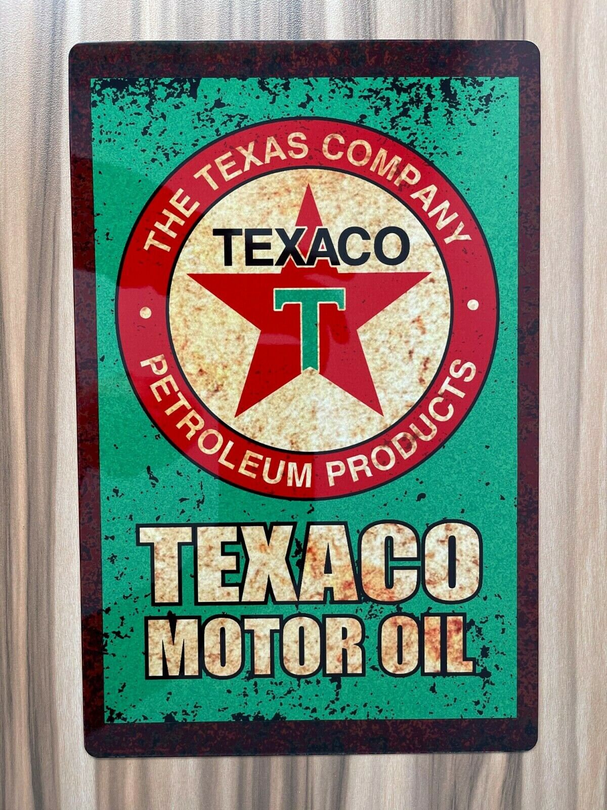 Garage Workshop Home Décor Plaques & Signs Vintage "PRATTS MOTOR SPIRIT" Retro Metal Garage Sign - A5 Size, Perfect For Workshop Or Man Cave Decor Metal Garage Signs - Foto 6