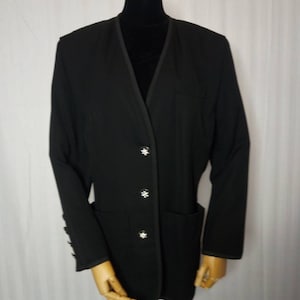 Yves Saint Laurent vintage 1980s jacket.