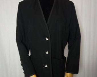 Yves Saint Laurent vintage 1980s jacket.