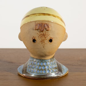 Japanese Salt/Pepper Shaker (1 piece) Vintage | 1970s Stoneware