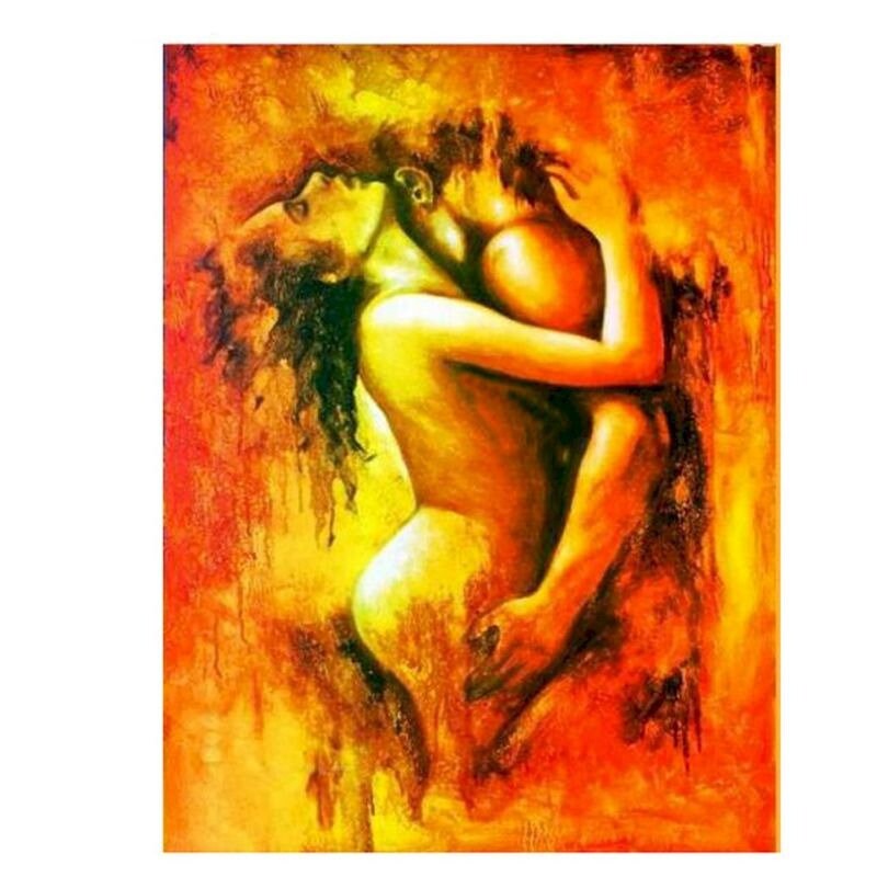 Paint Numbers Couples Picture  Paintings Painting Numbers Sex - Abstract  Oil - Aliexpress