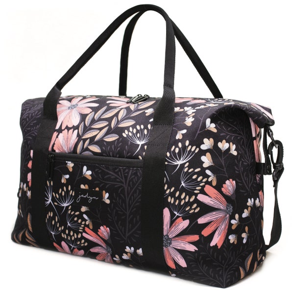 Jadyn Lola Travel Bag, Weekender/Overnight Duffel, Gym Tote Bag for Women
