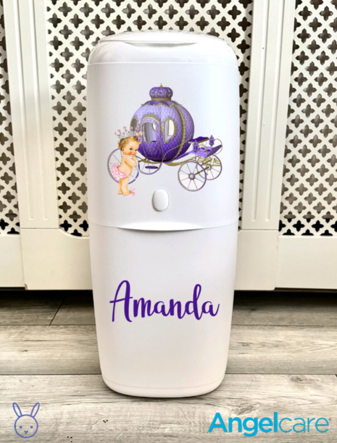 Personalised Baby Nappy Bin Etsy UK