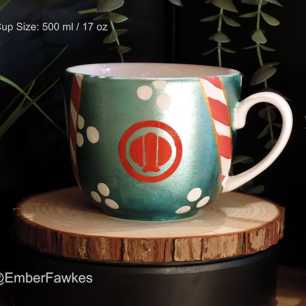 Oshawott Handpainted Teacup