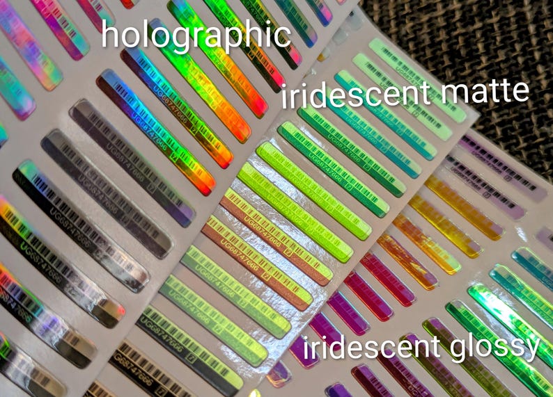 custom colour color rainbow galaxy NDS New 3DS XL back label sticker - iridescent and holographic vinyl, matte and glossy laminate - waterproof weatherproof