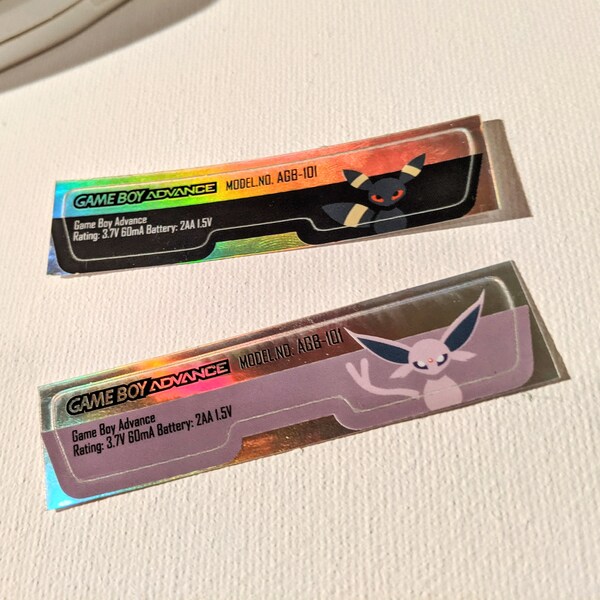 Gba Back Stickers Etsy