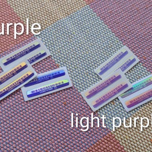 custom colour color rainbow galaxy NDS New 3DS XL back label sticker - iridescent and holographic vinyl, matte and glossy laminate - waterproof weatherproof