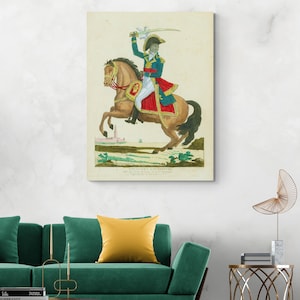 Toussaint L&#39;Ouverture Portrait – Leader of the Haitian Revolution Art Print | Black History Wall Decor | Fine Art World History Poster