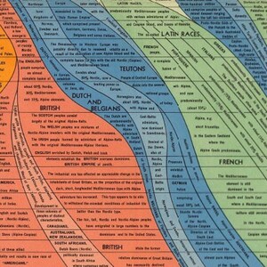 Histomap Example The Histomap of Evolution Human Life History Antique History Vintage ...
