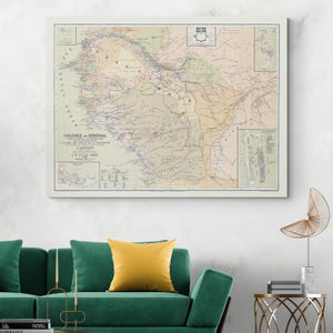 Mapa do Senegal de 1884 – África Ocidental Francesa, mapa da era colonial mostrando geografia regional e fronteiras durante a expansão imperial europeia