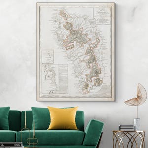 1778 Map of Dominica – Historic Cartography Depicting Colonial Territories, Island Geography, and Caribbean Trade Routes in the 18th Century