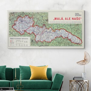 1938 Map of the Second Czechoslovak Republic – Pre-WWII Cartography Showing Political Boundaries, Ethnic Regions & Territorial Changes