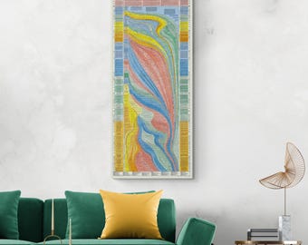 Istomappa dell'evoluzione - Grafico cronologico della vita sulla Terra / Arte scientifica infografica / Decorazioni sulla storia del mondo / Stampe artistiche