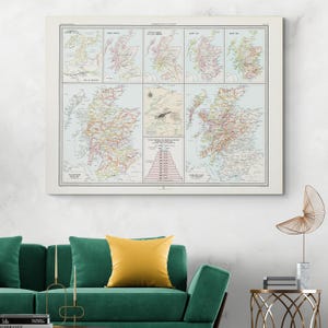 Historical Map of Scotland – Detailed Overview of Scottish History, Kingdoms, Clans, Territories & Cultural Heritage Through the Ages