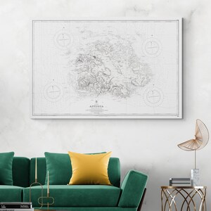 1886 British Admiralty Map of Antigua – Historic Maritime Survey Depicting Coastal Features, Harbors, & Colonial Geography in the Caribbean
