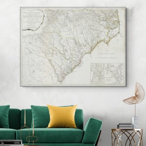 Carte de la guerre d'Indépendance de 1775, représentant les armées anglaise et française des États-Unis pendant la Révolution américaine, décoration historique Impression artistique