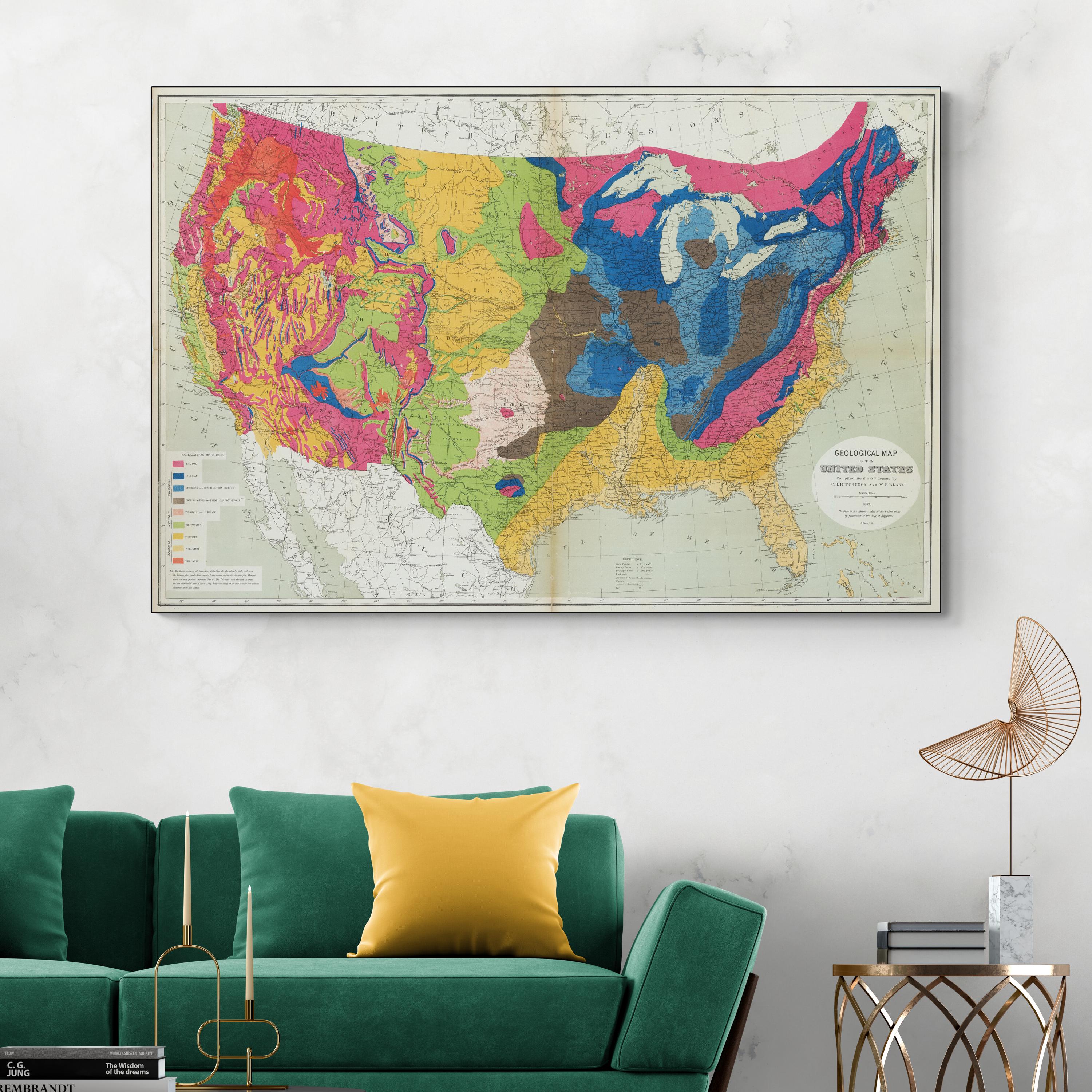 古いアメリカ南北戦争の地図 - Etsy 日本