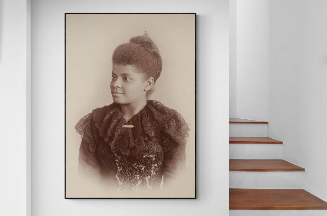 1892 Portrait of Ida B Wells NAACP Founder African American Civil 1892 Portrait of Ida B Wells NAACP Founder African American Civil
