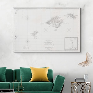 1812 Map of the Balearic Islands – Historic Mediterranean Cartography Depicting Majorca, Minorca, Ibiza, and Spanish Coastal Geography