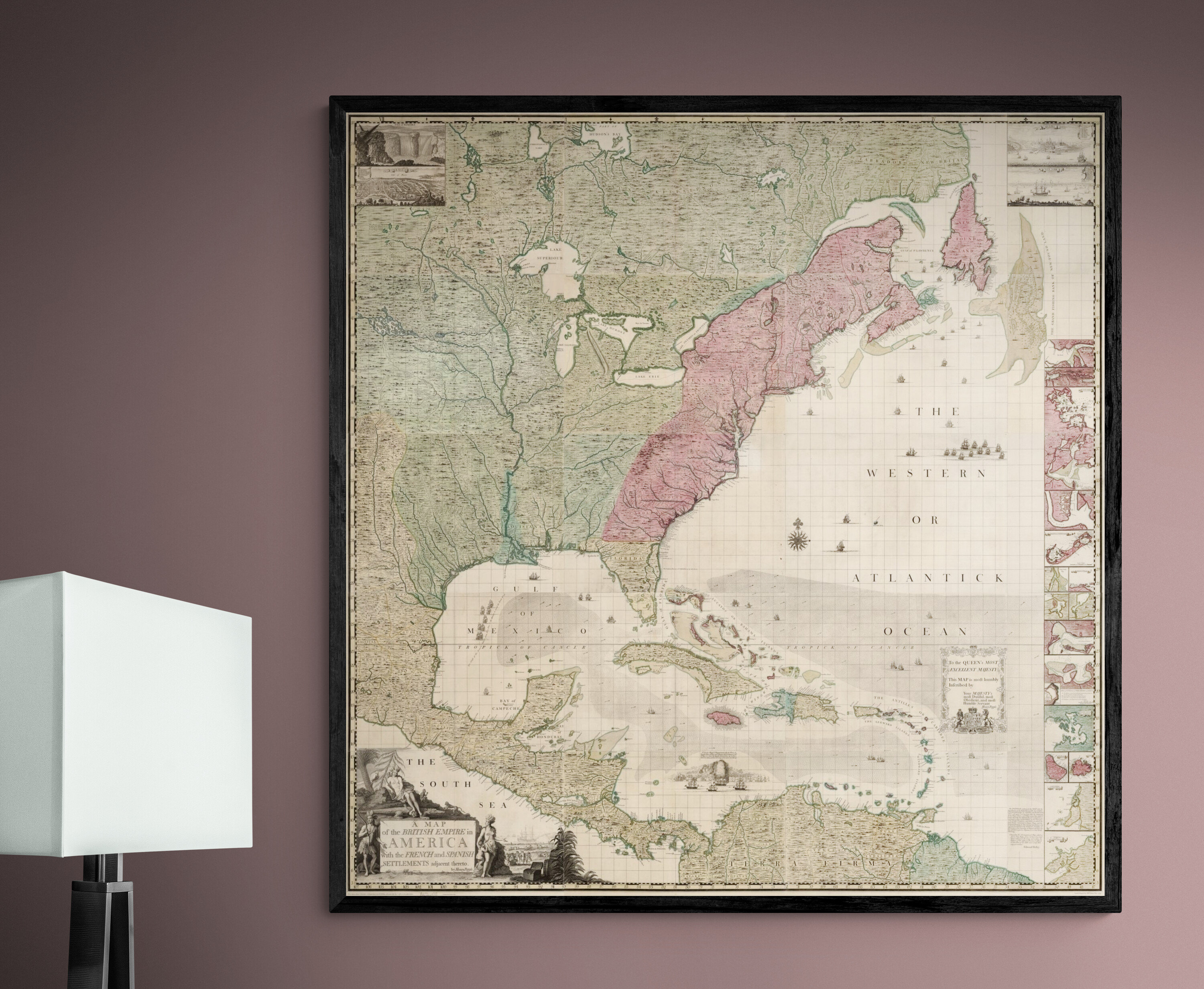 13 Colonies Map - Etsy