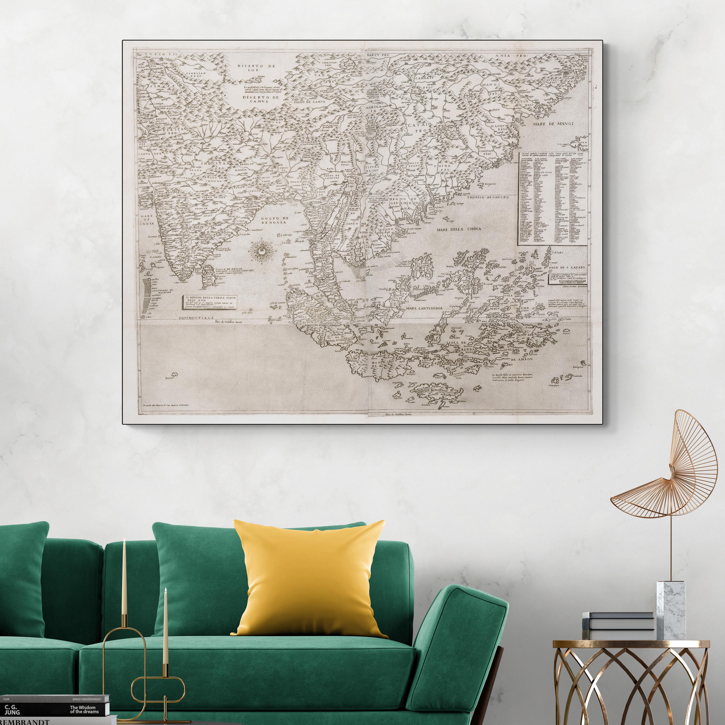 Marco Polo Map - Etsy