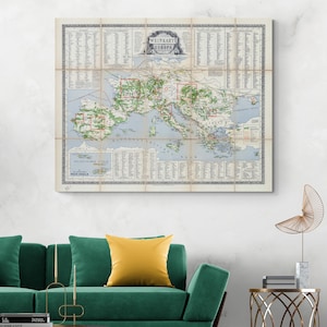 Production de vin de 1871 Carte de l'Europe Viniculture européenne Infographie Cartographie Histoire Décor Impression artistique