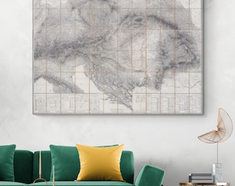 オーストリア＝ハンガリー帝国 1908年の地図 - Etsy 日本