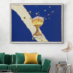 17th Century Ara Zodiac Illustration Sternzeichen Konstellation Astrologie Dekor Fine Art Print