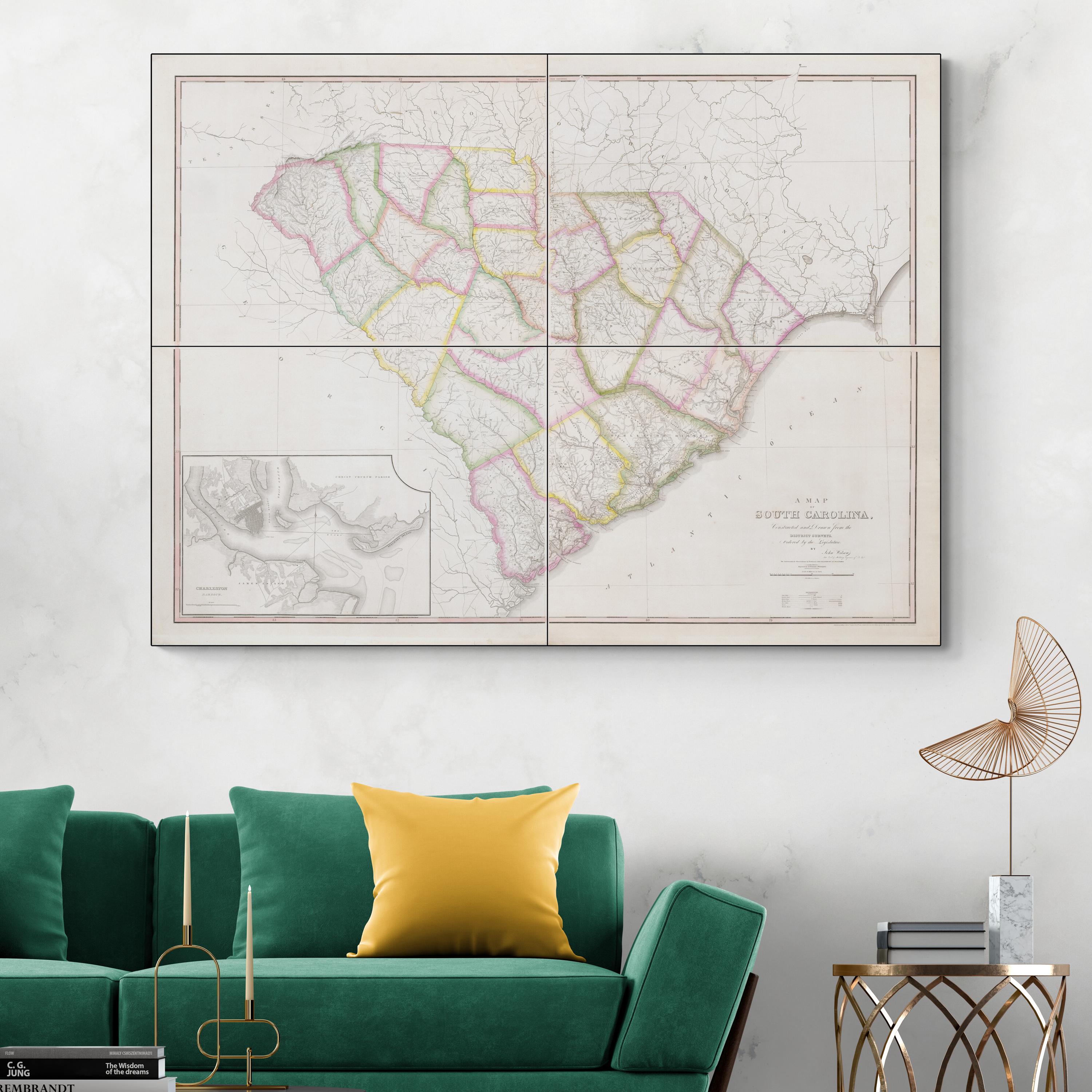 古いアメリカ南北戦争の地図 - Etsy 日本