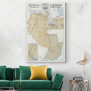 Mapa de Paraguay de 1908, Cartografía paraguaya sudamericana, Historia, Decoración, Impresión de Bellas Artes