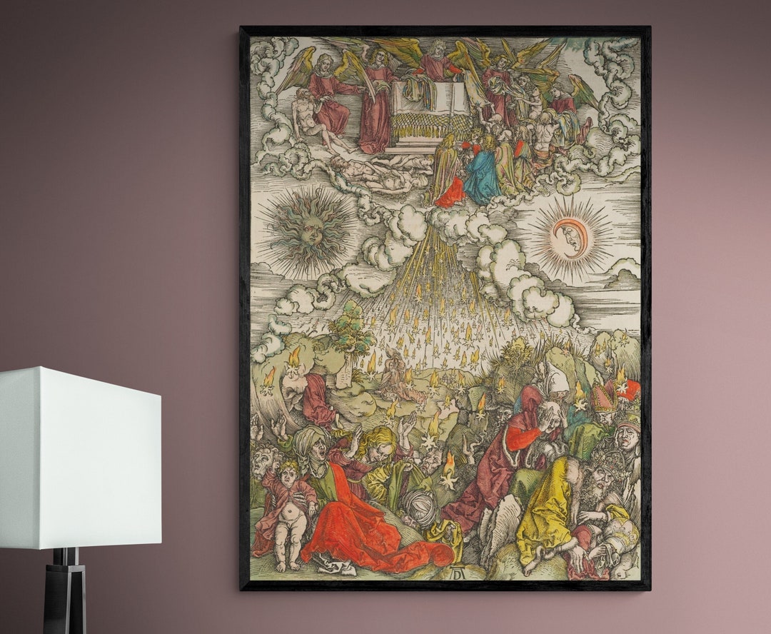 Opening of the Sixth Seal Black Sun Blood Moon Albrecht Dürer Durer