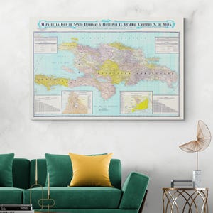 1906 Earliest Official Map of Hispaniola – Historic Caribbean Map – Haiti and Dominican Republic Borders, Geography, and Colonial History