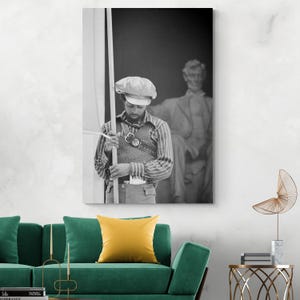 Black Panther Party Portrait – 1970 Photo at Lincoln Memorial | African American Political History Art Print | Civil Rights Fine Art Decor