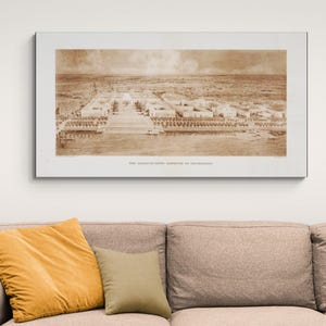 MIT – 1915 Massachusetts Institute of Technology Campus View Art Print | Cambridge Academia History Decor | Vintage College Wall Art